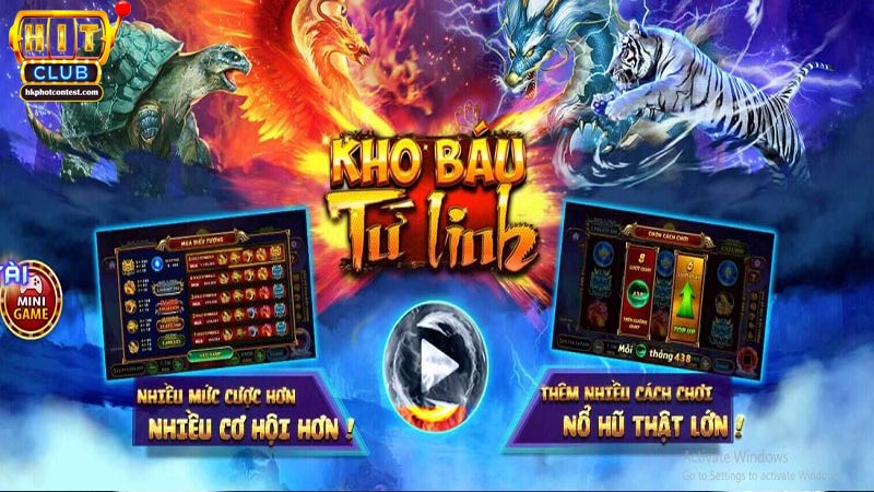 Kho báu tứ linh Hitclub