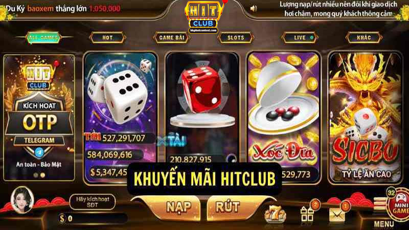 Khuyến mãi và ưu đãi hấp dẫn tại hit Club