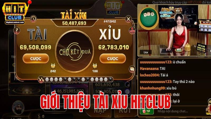 Tài xỉu livestream Hitclub